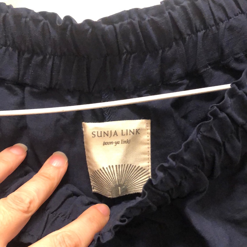 Sunja Link Navy culottes